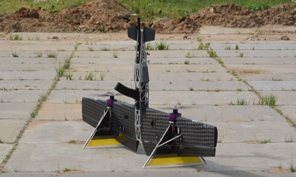 Ruski lovac na dronove opremljen je poluautomatskom sačmaricom Vepar