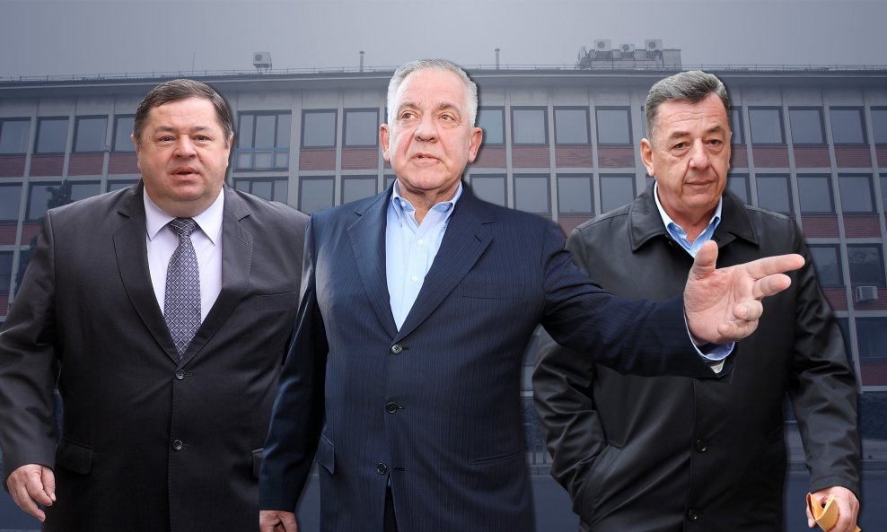 Petar Čobanković, Ivo Sanader, Stjepan Fiolić