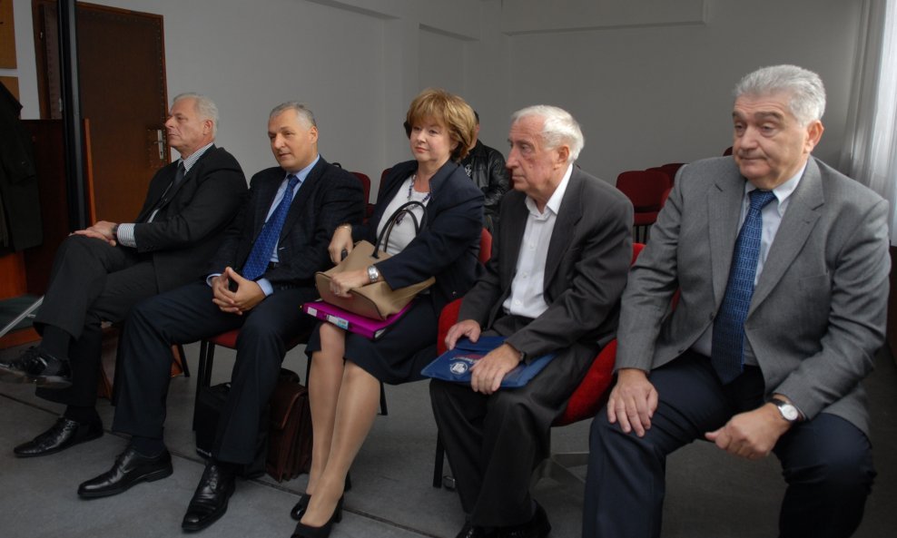 Nikola Hanžek, Ivan Butković, Sandra Cvitešić, Mijo Bursić, Danko Seiter