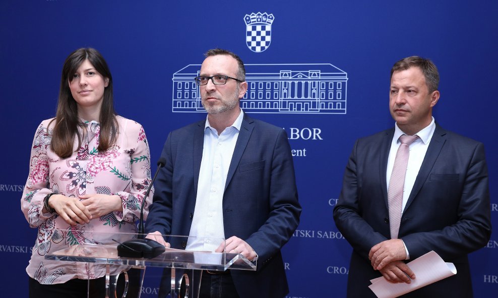 Sonja Čikotić, Tomislav Panenić i Marko Sladoljev