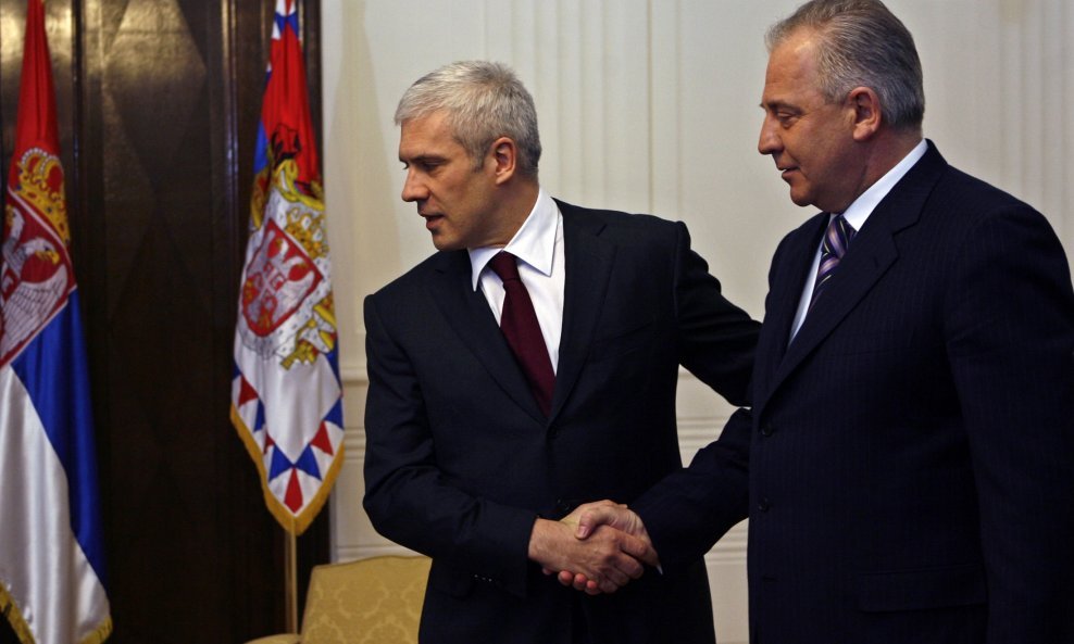 Boris Tadić i Ivo Sanader