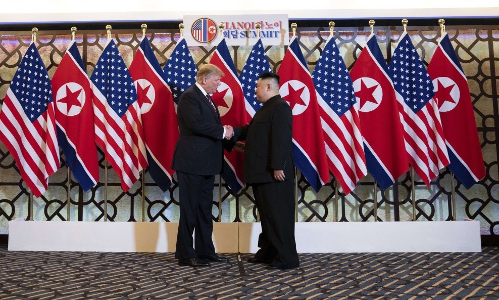 Donald Trump i Kim Jong Un