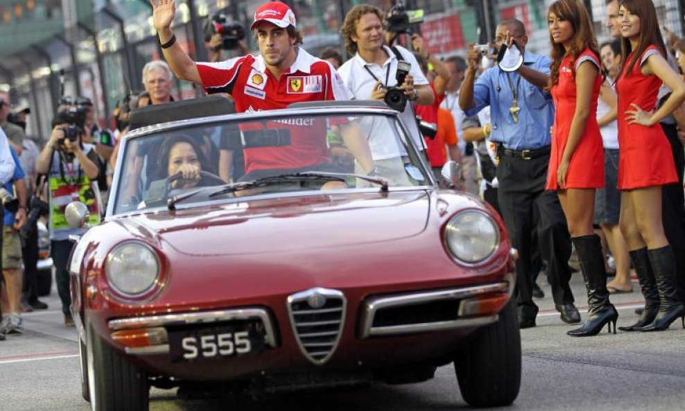 Fernando Alonso u Singapuru