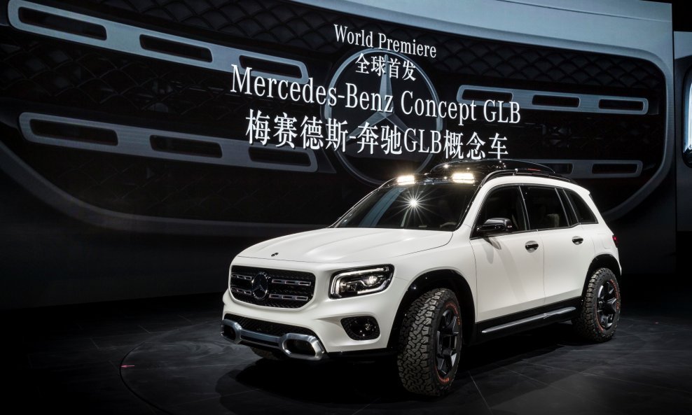 Mercedes-Benz GLB koncept imao je svjetsku premijeru u Šangaju