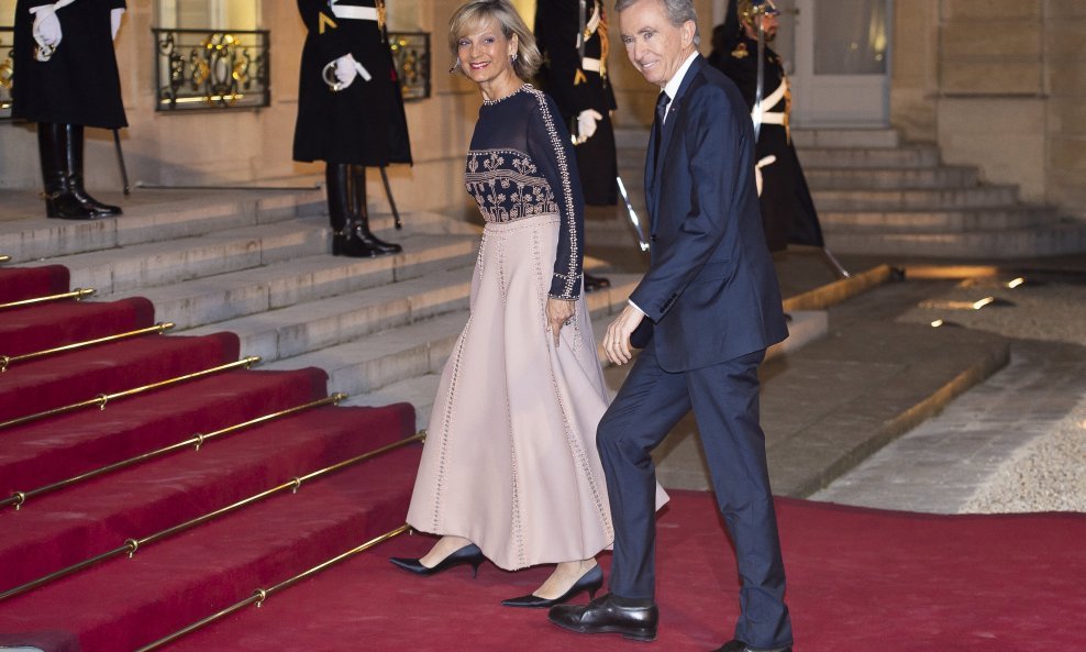 Bernard Arnault sa suprugom Helene Mercier-Arnault