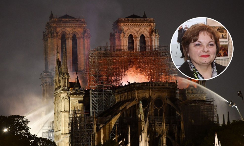 Blanda Matica iz Hrvatskog restauratorskog zavoda opisuje požar u katedrali Notre Dame kao ogromnu tragediju