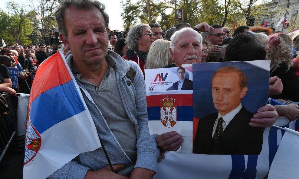 Miting Aleksandra Vučića pod nazivom 'Budućnost Srbije'