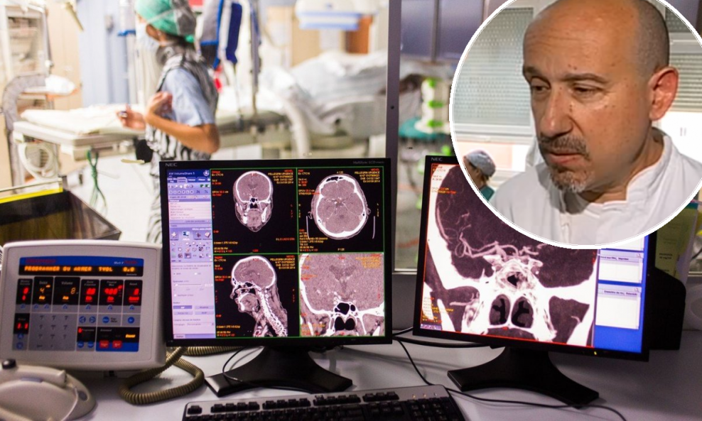 Dr. Dragan Dragičević na čelu splitske ekipe koja je dosad izvela stotinjak trombektomija kojima su spašene žrtve moždanih udara