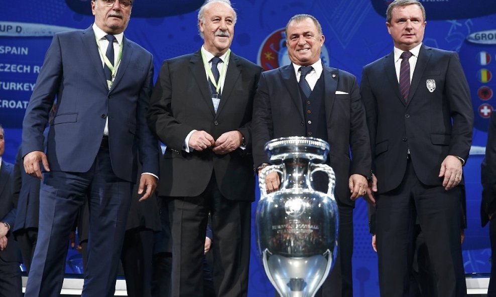 Fatih Terim,  Vicente del Bosque, Pavel Vrba i Ante Čačić