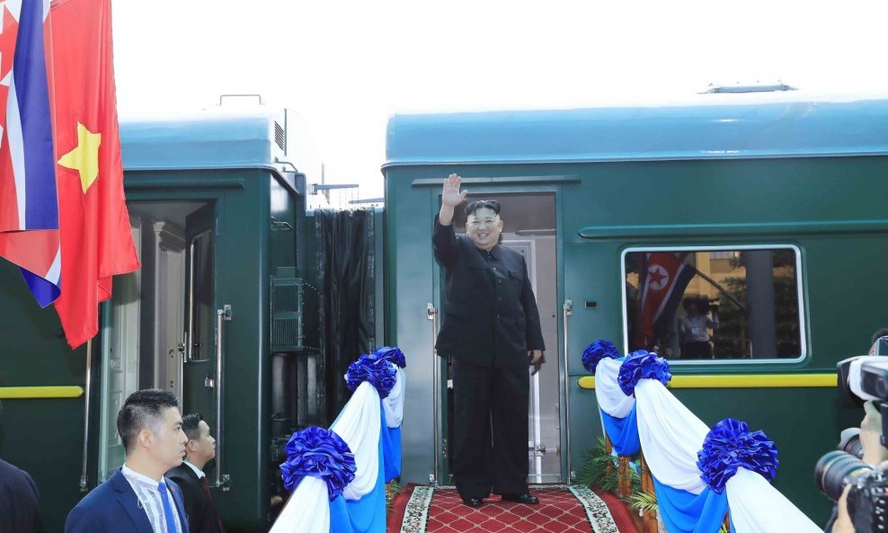 Sjevernokorejski čelnik Kim Jong un u međunarodne posjete putuje vlakom