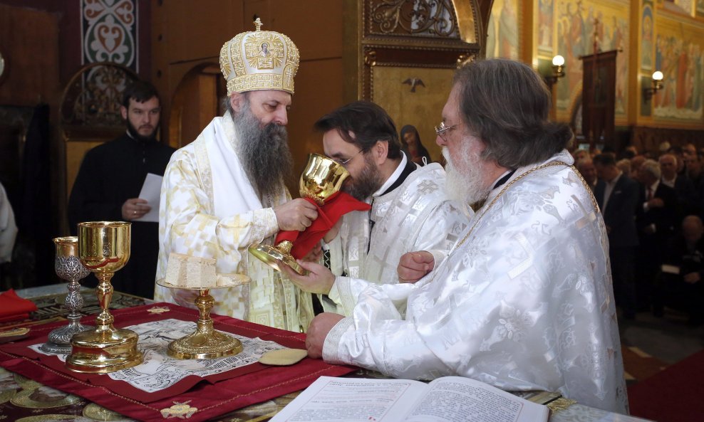 Porfirije Perić, pravoslavni uskrs u Zagrebu