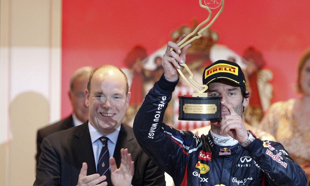Red Bull Formula 1 Mark Webber 2012 Monte Carlo Monako
