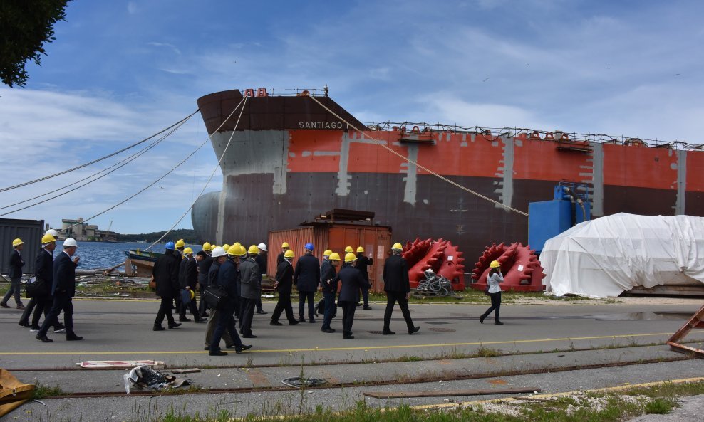 Predstavnici China Shipbuilding Industry Corporationa obišli su brodogradilište Uljanik