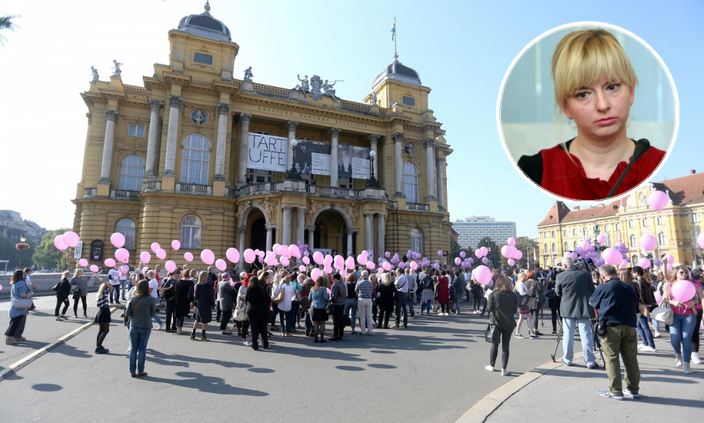 Obilježavanje Dana ružičaste vrpce u Zagrebu; Neda Ferenčić Vrban