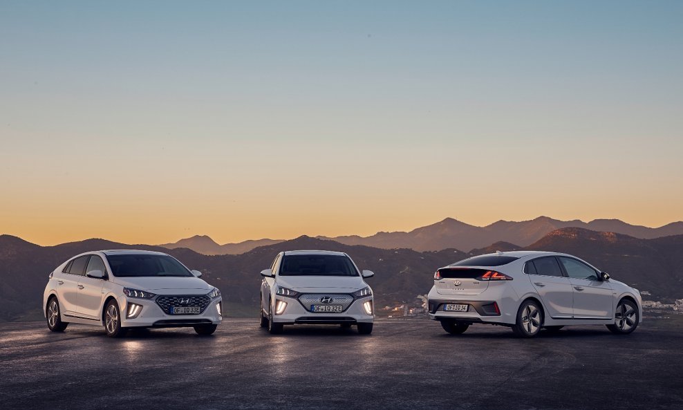 Hyundai Ioniq i njegove tri izvedbe