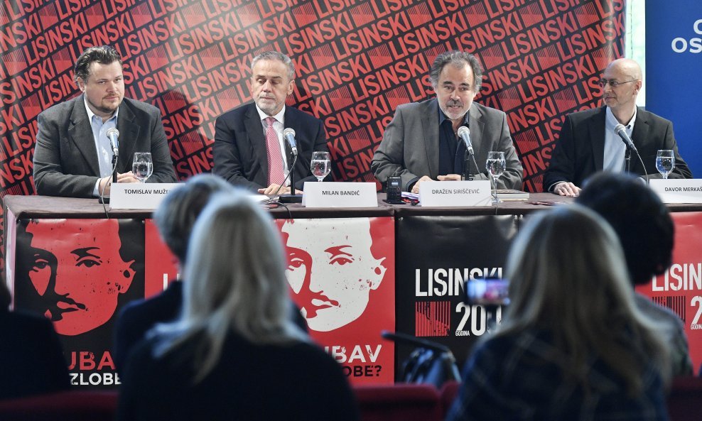 Tomislav Mužek, Milan Bandić, Dražen Siriščević, Davor Merkaš