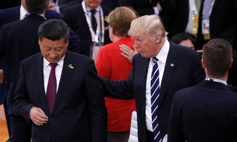 Kineski predsjednik Xi Jinping s američkim kolegom Donaldom Trumpom