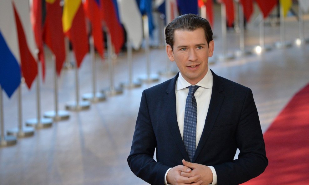 Austrijski kancelar Sebastian Kurz