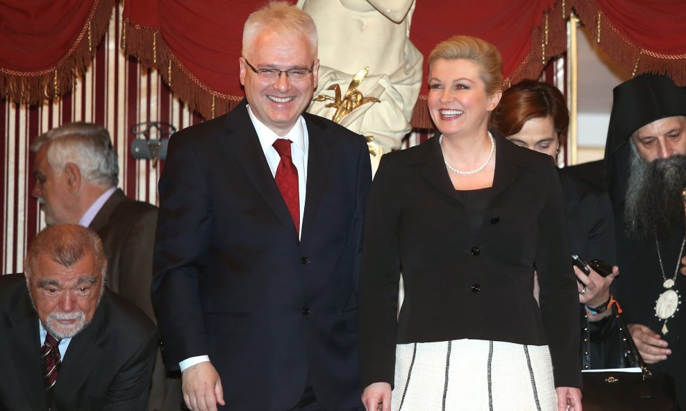 Ivo Josipović i Kolinda Grabar Kitarović