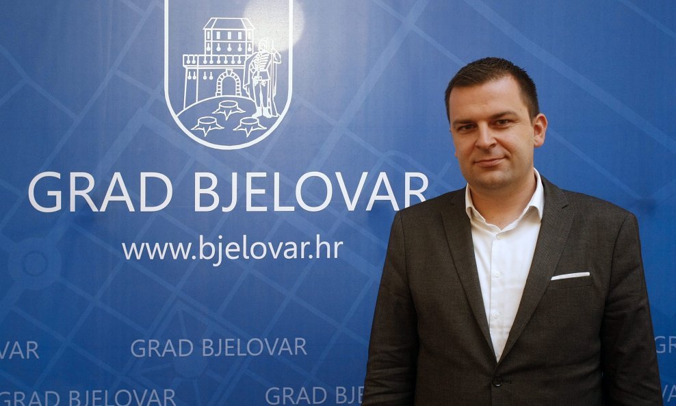 Gradonačelnik Bjelovara Dario Hrebak