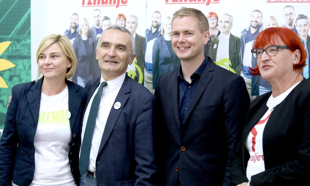 Sandra Benčić, Zorislav Antun Petrović, Gustav Fridolin i Rada Borić