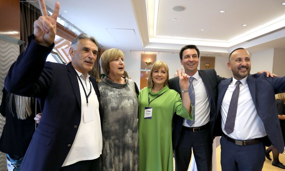 Pero Kovačević, Ruža Tomašić, Bernardica Juretić, Ladislav Ilčić, Hrvoje Zekanović