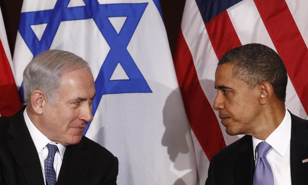 Barack Obama i Benjamin Netanyahu