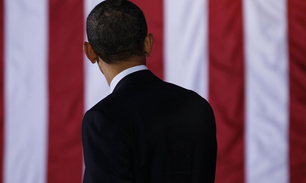 Barack Obama američka zastava
