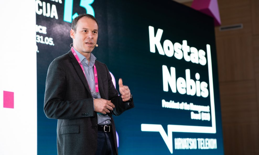 Kostas Nebis, predsjednik uprave Hrvatskog Telekoma