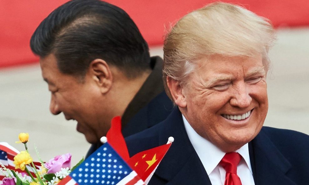 Kineski predsjednik Xi Jinping s američkim kolegom Donaldom Trumpom