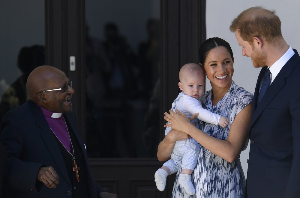 Princ Harry, Meghan Markle i Archie, Desmond Tutu