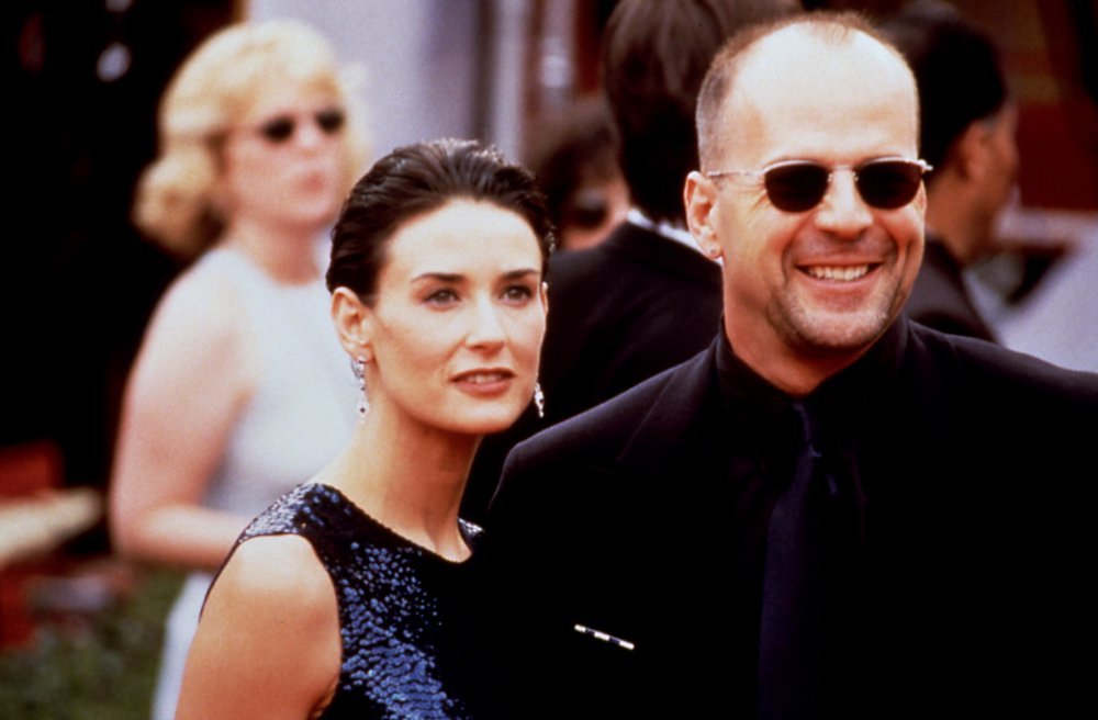 Demi Moore i Bruce Willis
