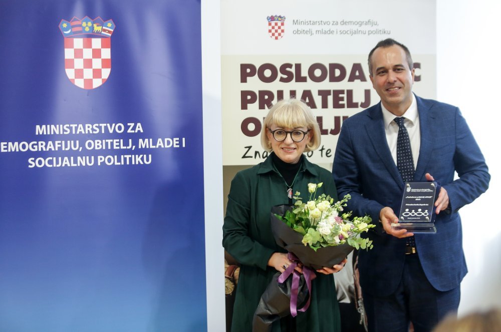 Dodjela priznanja 'Poslodavac prijatelj obitelji' za 2019. godinu