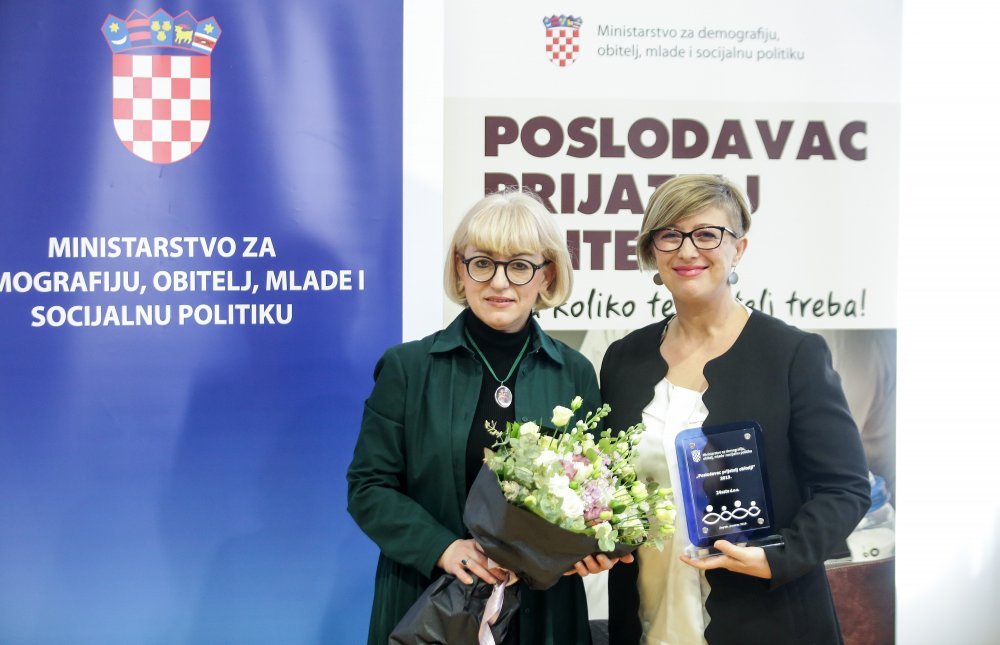 Dodjela priznanja 'Poslodavac prijatelj obitelji' za 2019. godinu