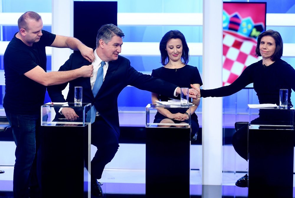 Zoran Milanović, Dalija Orešković, Katarina Peović