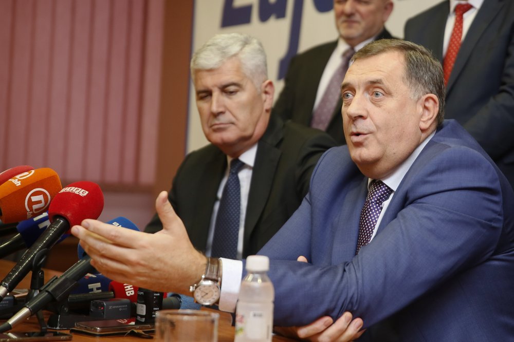 Kriza u BiH: Dodik i Čović &#39;dijele iste vrijednosti&#39; i traže promjene u Ustavnom sudu - tportal