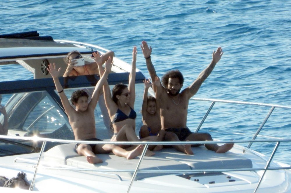 Marcelo s obitelji na Formenteri