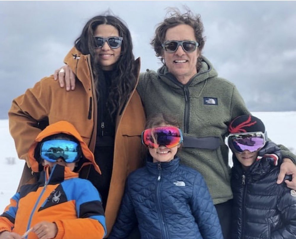 Matthew McConaughey i Camila Alves s djecom