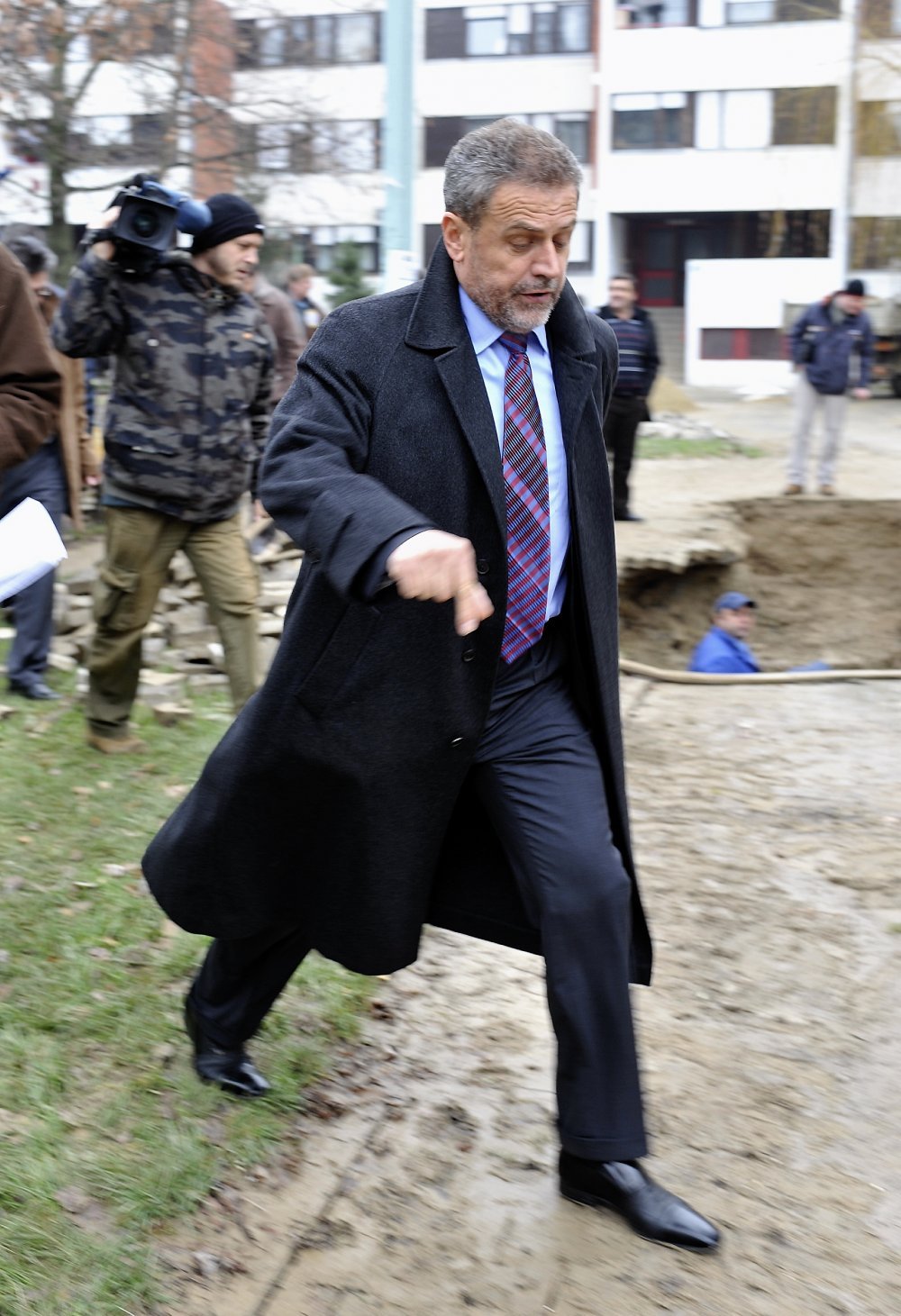 Milan Bandić rupa gradilište jarun