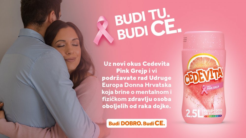 Cedevita uz novi okus pokrenula kampanju 'Budi TU. Budi CE.' - tportal