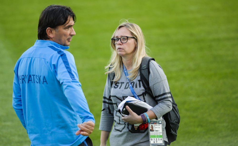 Zlatko Dalić i Iva Olivari
