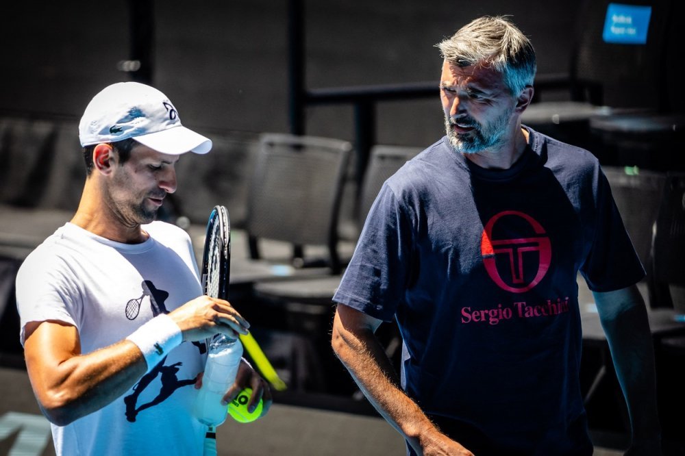 Novak Đoković i Goran Ivanišević