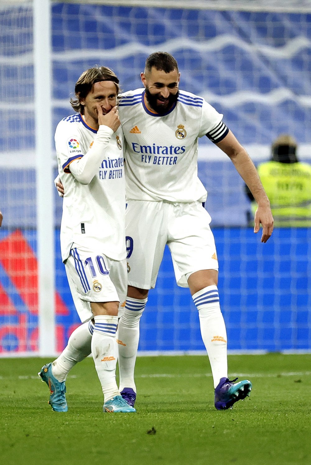 Luka Modrić i Karim Benzema Real Madrid