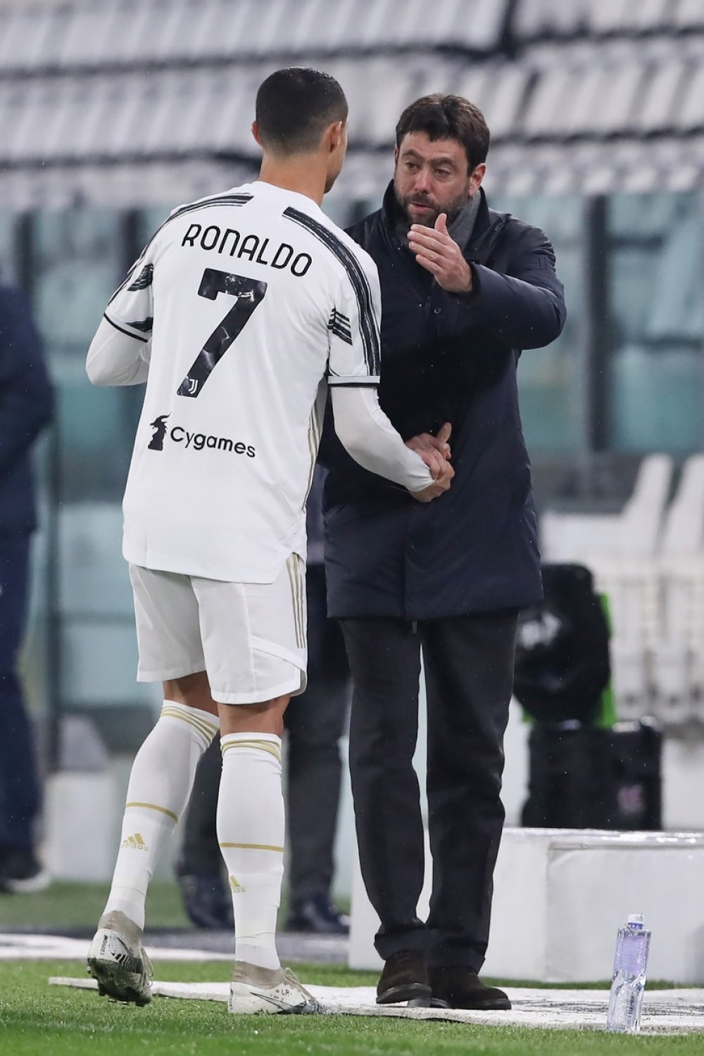 Cristiano Ronaldo i Andrea Agnelli Juventus