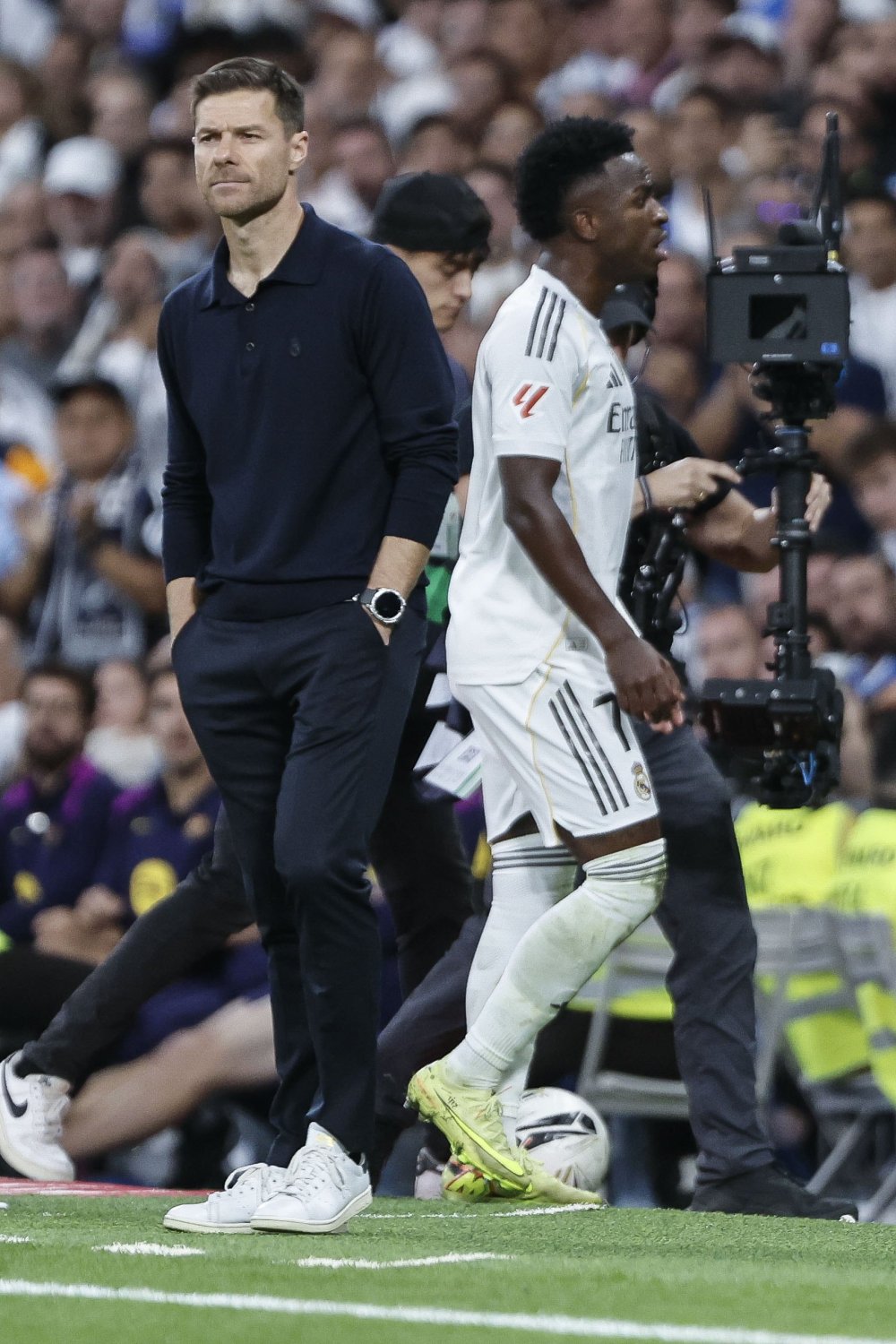 Xabi Alonso i Vinicius Junior