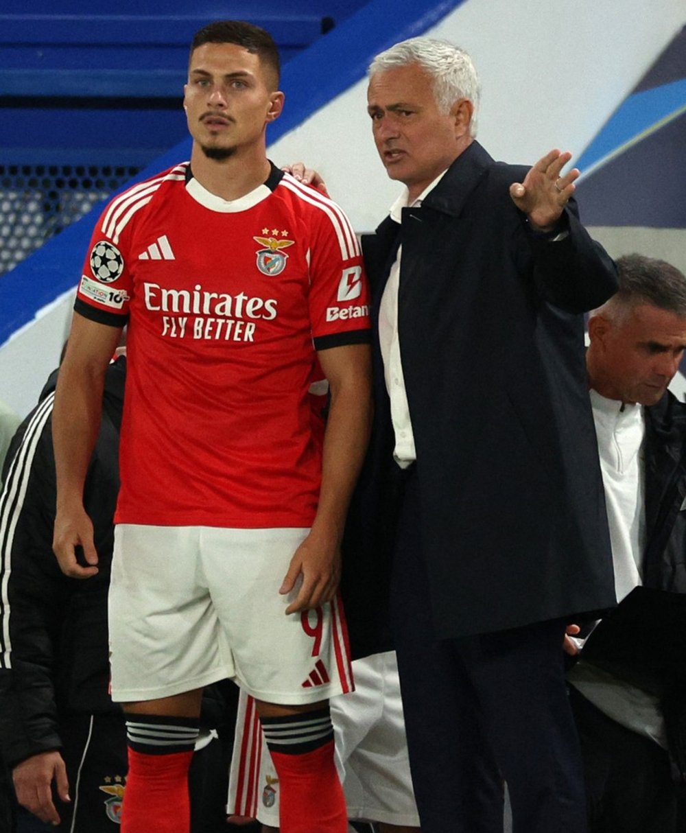 Franjo Ivanović i Jose Mourinho Benfica