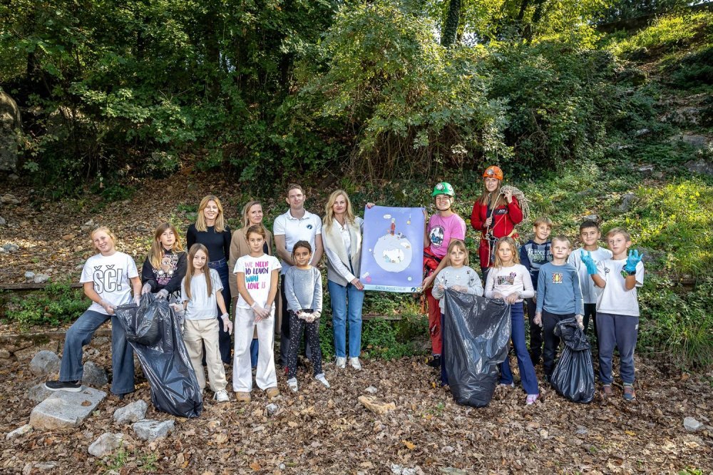Lidl Hrvatska, Čisto podzemlje, učenici O.Š. Srdoči