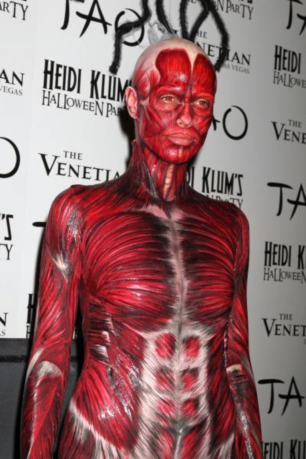 Heidi Klum maska Halloween