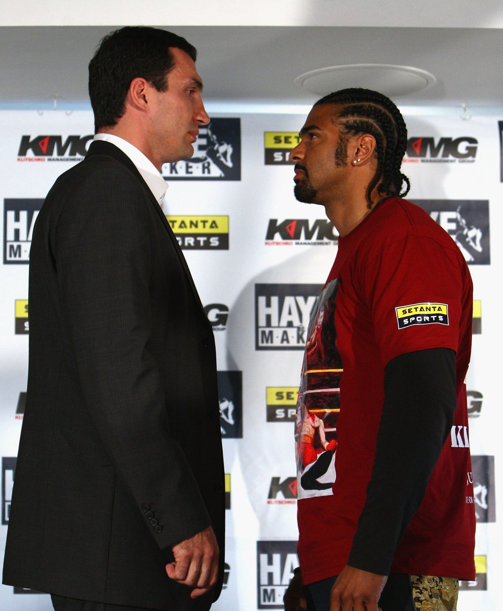 Vladimir Kličko i David Haye