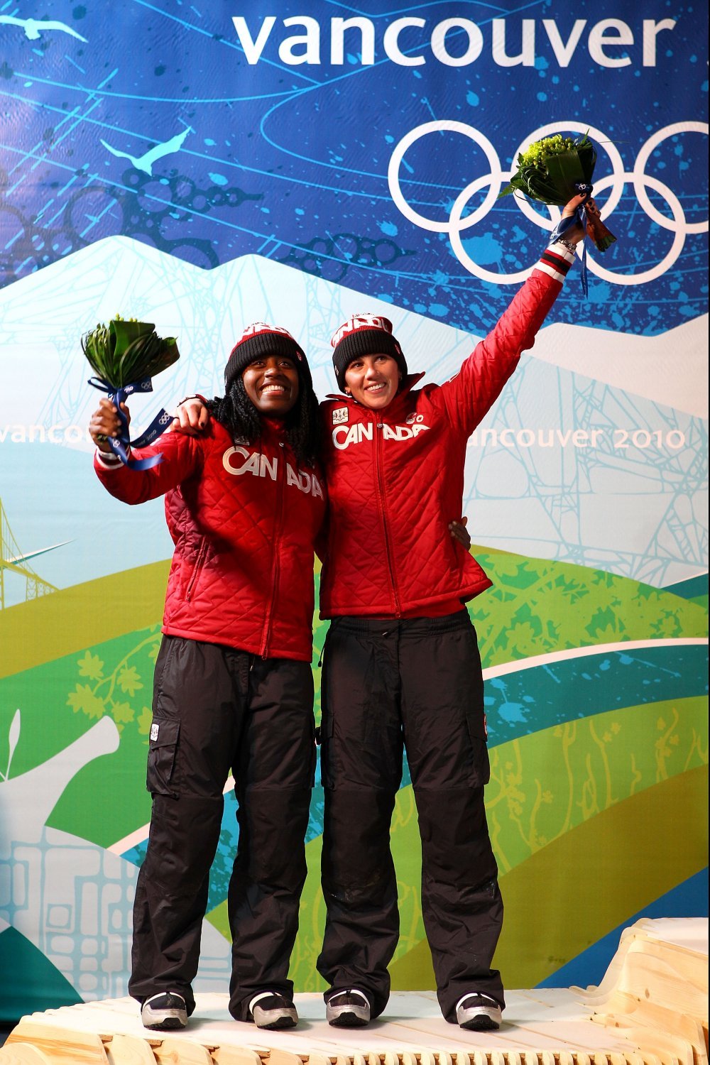 Shelly-Ann Brown i Helen Upperton